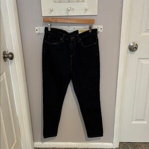 Michael Kors Black Skinny Jeans - Dark Wash Slim Leg